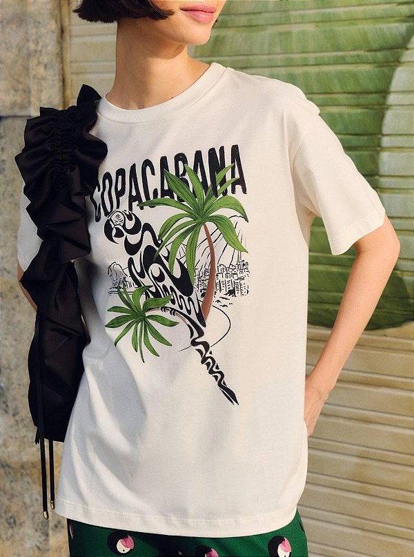 T-Shirt Arara Calçadão - Farm