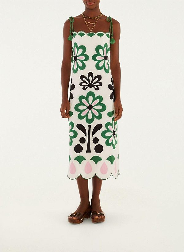 Vestido Cutwork Florara - Farm