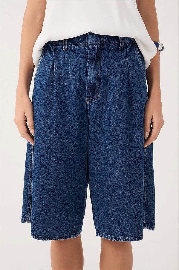 Bermuda Jorts Jeans Pregas - Dress To
