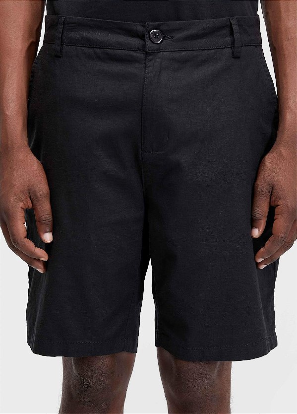 Bermuda Alfaiataria Basic Linen - Osklen