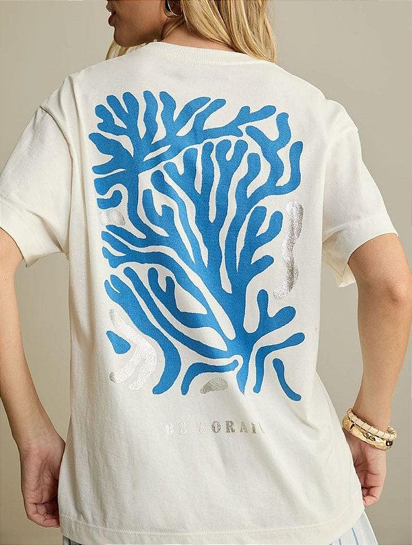 T-Shirt Silk Be Corail - Oh,Boy!