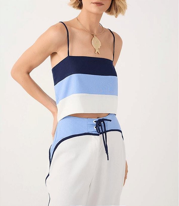 Blusa Linho Cropped - Dress To