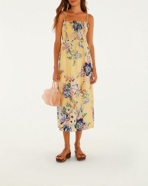 Vestido Floral Leni - Farm