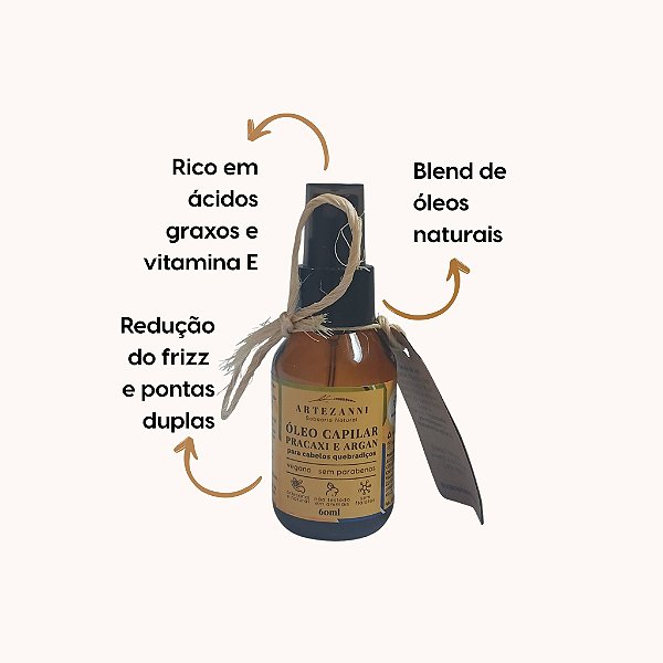 Óleo capilar reparador de pontas 60ml
