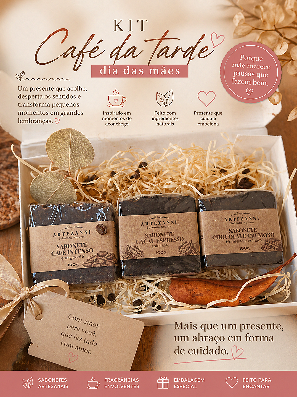 KIT CAFÉ DA TARDE