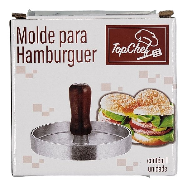 FORMA PARA MOLDAR HAMBURGUER TOPCHEF TRC7194