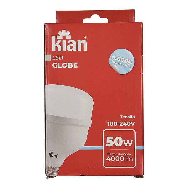 LAMPADA DE LED GLOBE 50W 6,5K BIV KIAN 11345