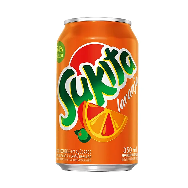 Refrigerante Sukita Sabor Laranja 350ml