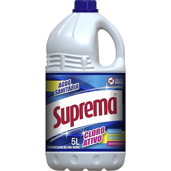 Água Sanitária Suprema 5 Litros