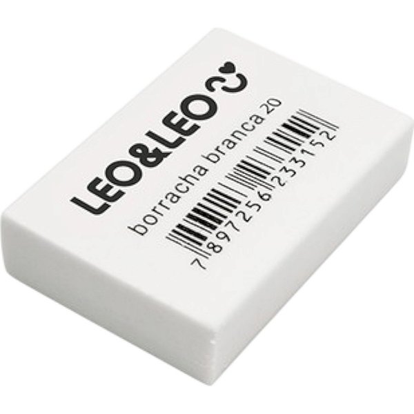 Borracha Branca Escolar Leoeleo 4420