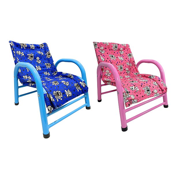 Cadeirinha Poltrona Infantil Utilaço Azul e Rosa
