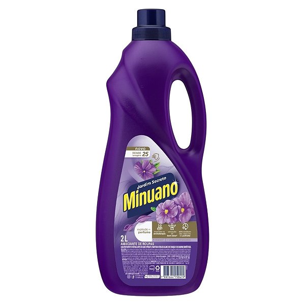 Amaciante Diluído Minuano Roxo Jardim Secreto 2L
