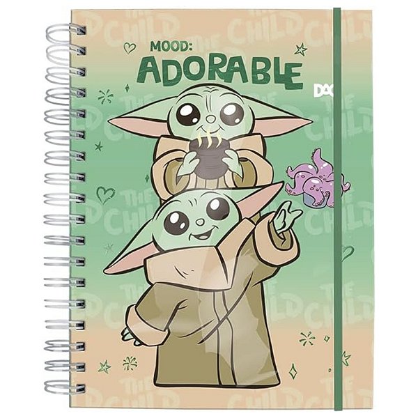 Caderno Smart Universitario C/ Folhas E Divisórias Reposicionáveis Star Wars 4217