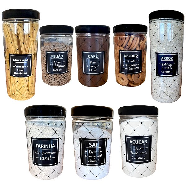 Pote Para Mantimento Variados 1700Ml 2550Ml