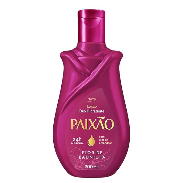 Creme Hidratante Flor de Baunilha Paixão 200ml