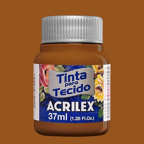 Tinta Para Tecido Fosca Chocolate Acrilex 37ml 814