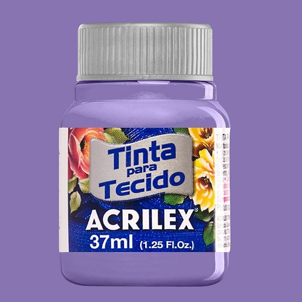 Tinta Para Tecido Fosca Lilás Acrilex 37ml 528