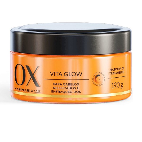Máscara De Tratamento 190g Vita Glow Ox