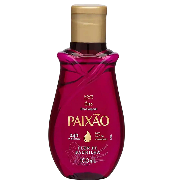 Óleo Corporal Flor De Baunilha 100Ml Paixão