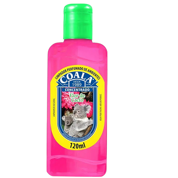 Limpador Perfumado Concentrado Flor De Cacto 120ml Coala