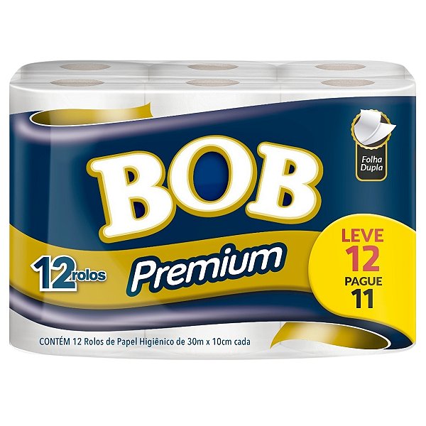 Papel Higiênico Folha Dupla Bob
