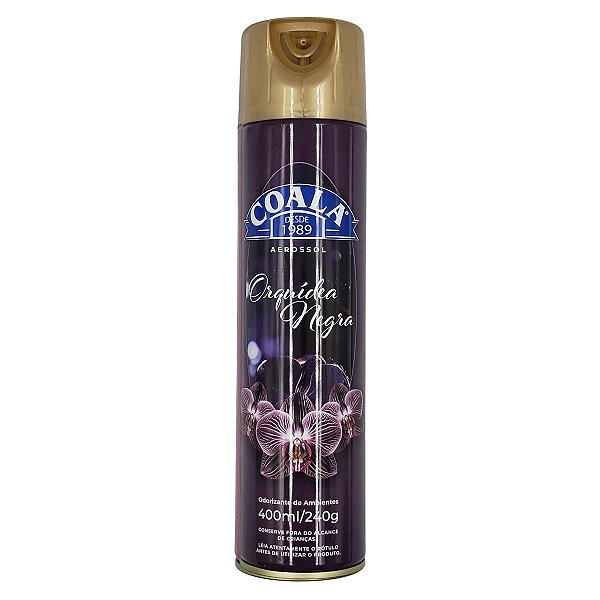 Odorizante De Ambiente Orquídea Negra  400Ml Coala