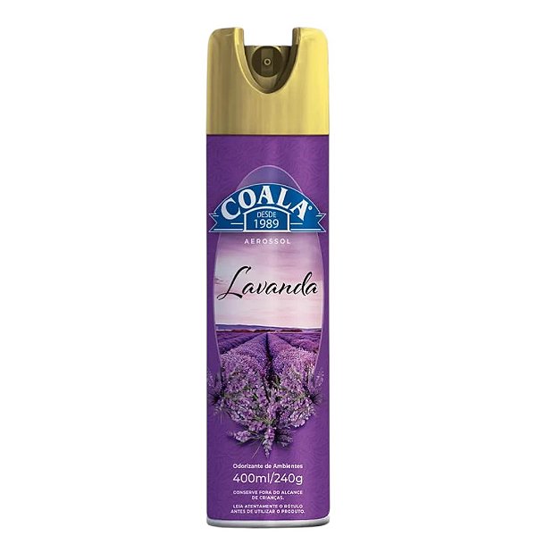 Odorizante De Ambiente Lavanda 400Ml Coala