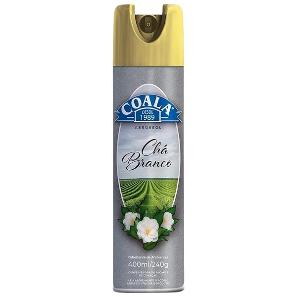 Odorizante De Ambiente Chá Branco 400Ml Coala