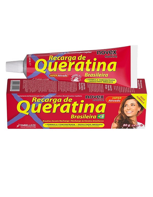 Recarga De Queratina 80g Novex
