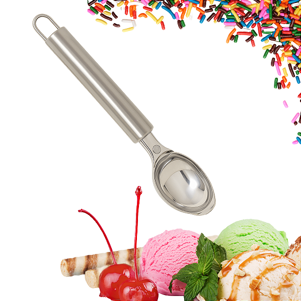 Colher De Sorvete Cook De Inox Original Sl0548