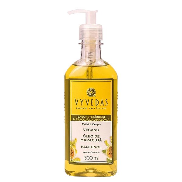 Sabonete Liquido Maracujá Vyvedas 300ml