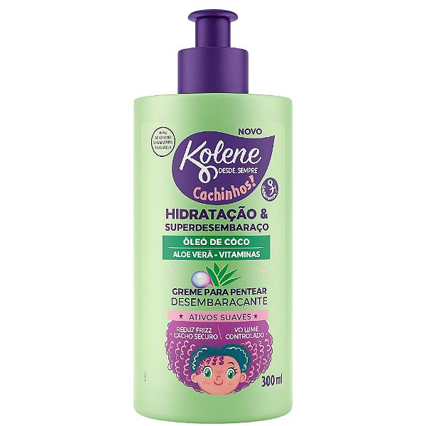 Creme Para Pentear Kolene Cachinhos Pack 300Mll