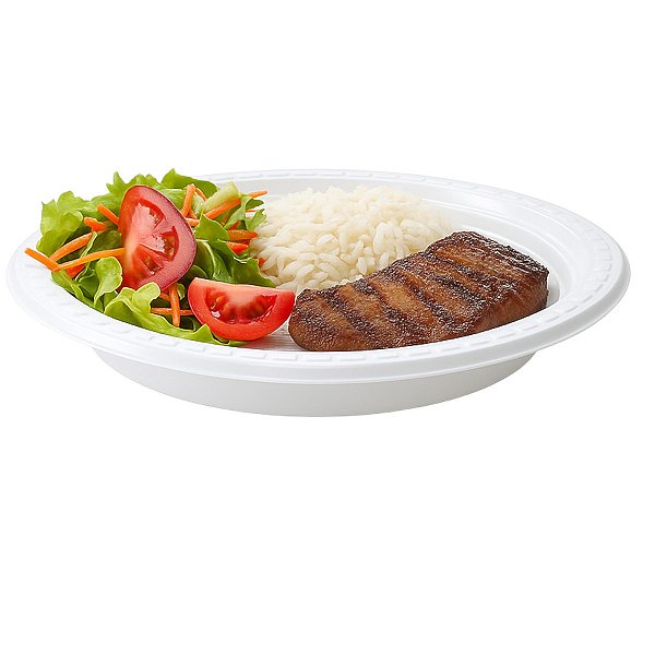 Prato Descartável Fundo Faça Fácil 21cm Br C/10un