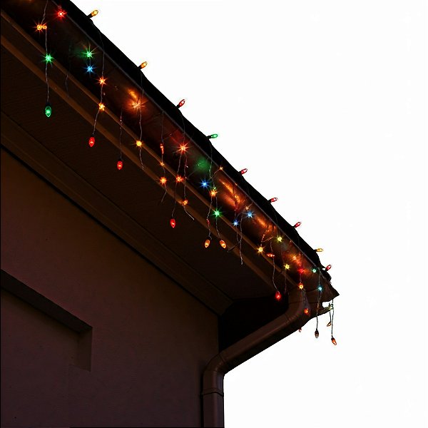 PISCA PISCA 100 LEDS COLORIDO 8  FUNÇÕES FIO VERDE 15103