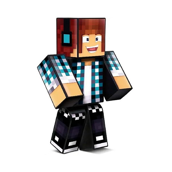 Bonecos MineCraft Youtubers George Lydia Lopers Problems