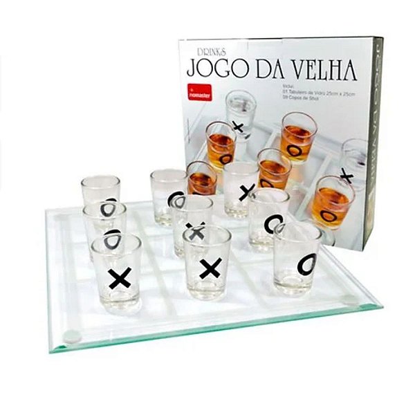 JOGO VELHA COPO DRINK ELJ0801 RIO DE OURO