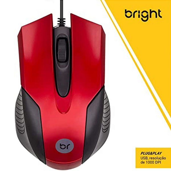 MOUSE USB - BRIGHT