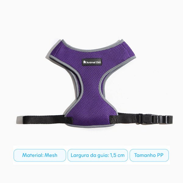 Peitoral Mesh PP Animal Zen
