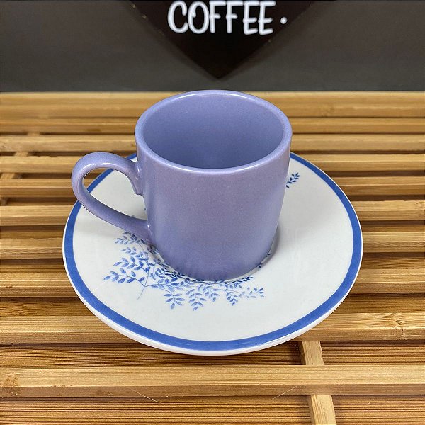 JOGO DE XICARAS HAUSCRAFT COFFE EM PORCELANA - 80ML