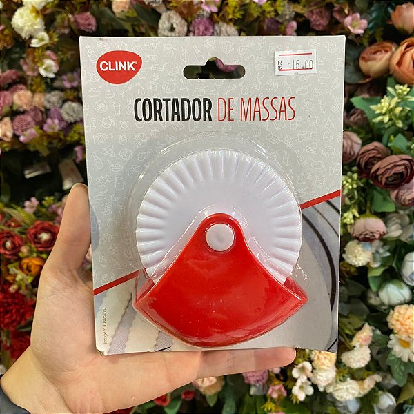 CARRETILHA CORTADOR DE MASSAS DE PLASTICO