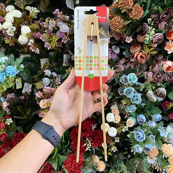 PINCA PEGADOR DE BAMBU MULTIUSO 30CM
