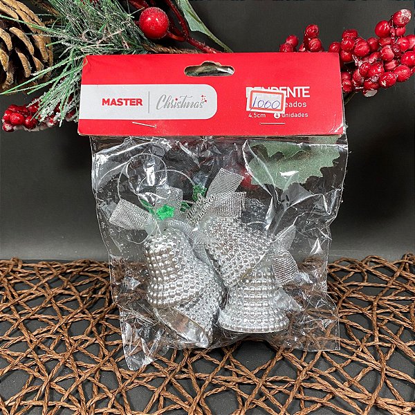 ENFEITE NATAL SINO C/ 4 UNI