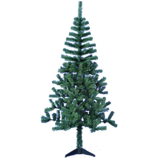 ARVORE DE NATAL 1,80M VERDE COM 320 GALHOS E PE DE PLASTICO