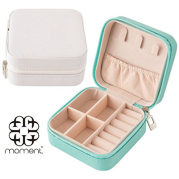 ESTOJO PORTA JOIAS PVC COLORS 10X9,5X4,8CM