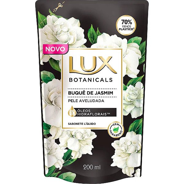 SABONETE LUX LIQUIDO BUQUE DE JASMIN 200ML