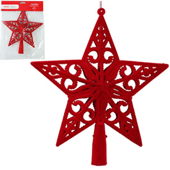 PONTEIRA ESTRELA CAMURCA VAZADA 20CM NA SOLAPA