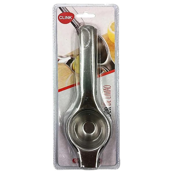 Espremedor de Limão em Aço Inox Clink 20x6,6cm