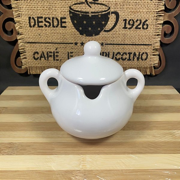AÇUCAREIRO DE MESA CERÂMICA ARTESAL (LISO)