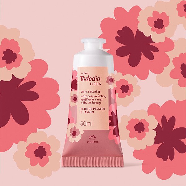 CREME DE MÃO HIDRATANTE TODO DIA FLORES - NATURA - 50ML