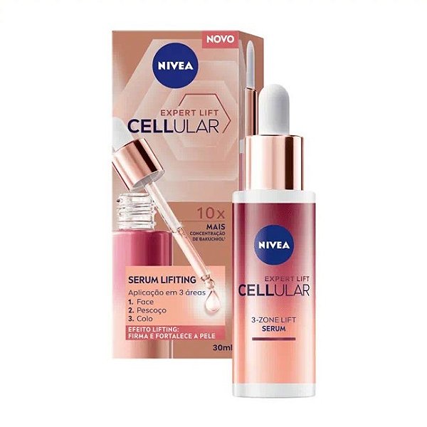 NIVEA Sérum Facial Antirrugas Cellular Expert Lift Bakuchiol 30ml